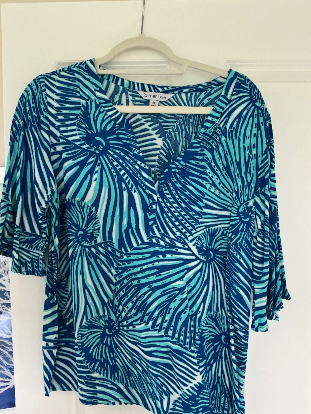 La Mer Luxe cotton summer shirt